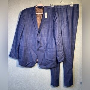 NEW Brooks Brothers 46L 38x24 Brooksgate Regent Vitale Barberis Canonico Suit